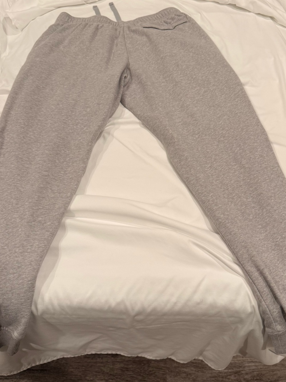 Under Armour Light Grey Men's Sweatpants with Drawstring